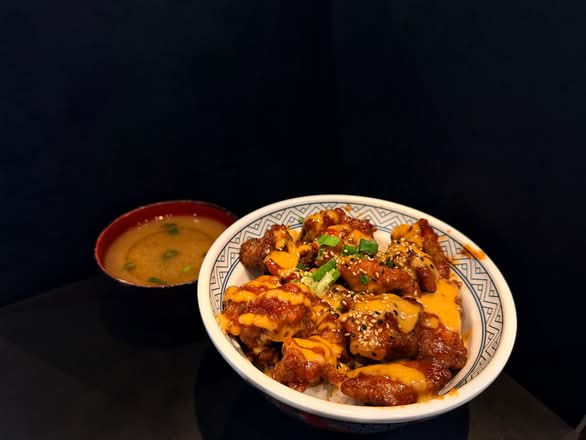 Spicy Chicken Karaage Don