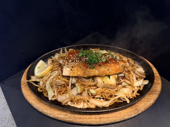 Wild Salmon Yaki Soba