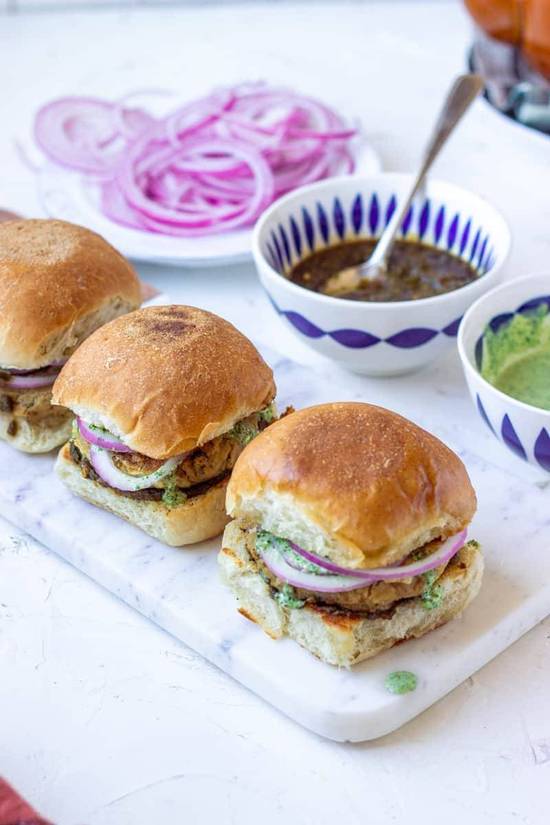 Karachi Thella Bun Kabab
