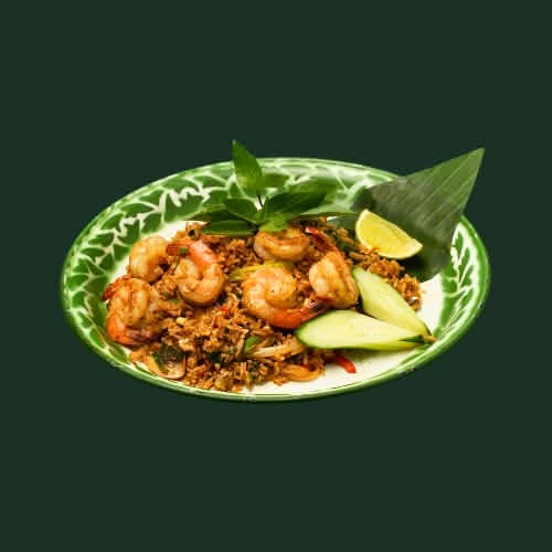 Tom Yum Fried Rice ข้าวผัดต้มยํา