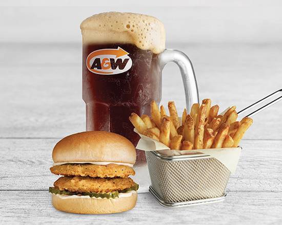 Combo Double Buddy Burger™ au poulet / Double Chicken Buddy Burger® Combo