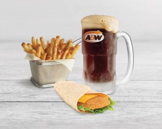 Combo Wrap au poulet chipotle piquant / Spicy Chipotle Chicken Wrap Combo