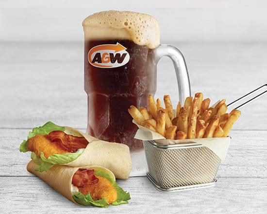 Combo Deux Wrap au poulet chipotle piquant / 2 Spicy Chipotle Chicken Wraps Combo
