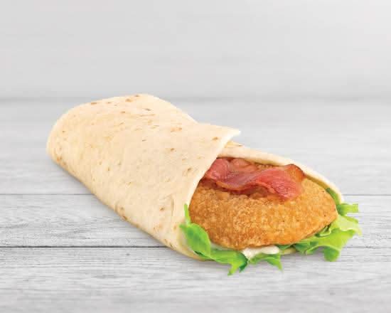 Wrap au poulet avec bacon / Bacon Chicken Wrap