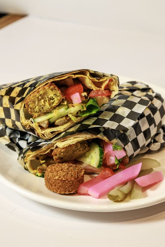 Falafel Shawarma (Large)
