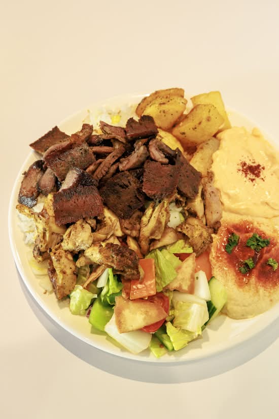 Trio Shawarma Platter