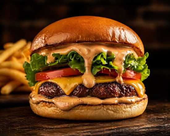 🔥 CHEESEBURGER PAPA BOSS SIMPLE 🔥 Pas un burger ordinaire… un statement 😏