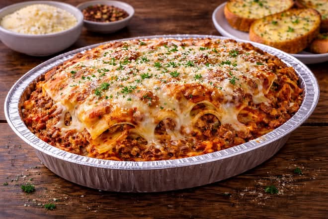 🔥🧀 Lasagne Gratinée à la Viande – Extra Fromage Fondant