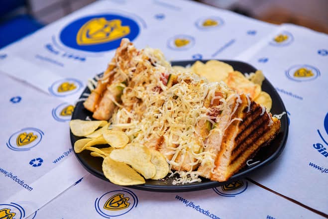 3 in 1 Grilled Cheese Club Sandwich