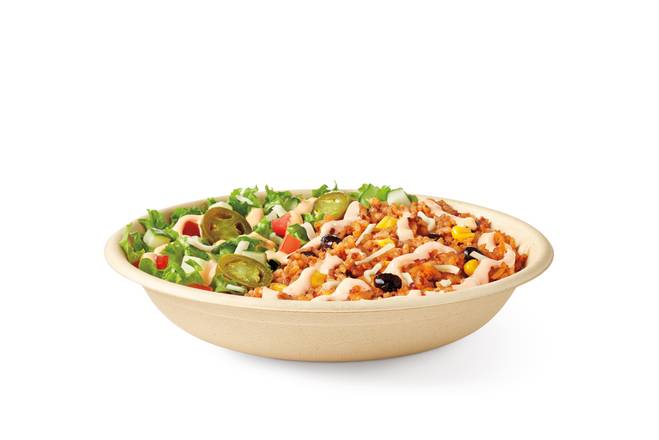 Veggie Cilantro Lime Loaded Bowl w/ Cheese