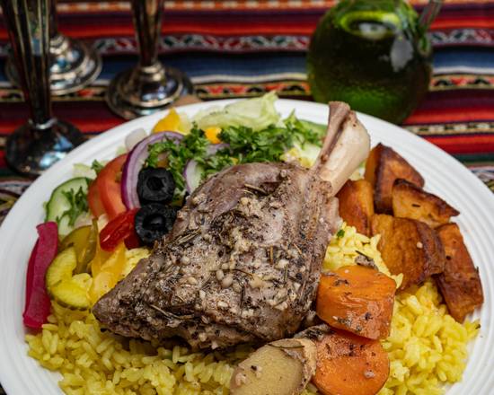 Lamb Shank Rice Bowl