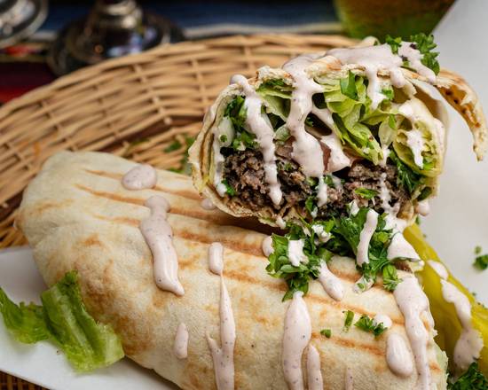 Kufta Kebab Wrap
