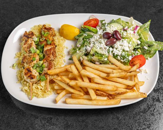 Souvlaki Combo