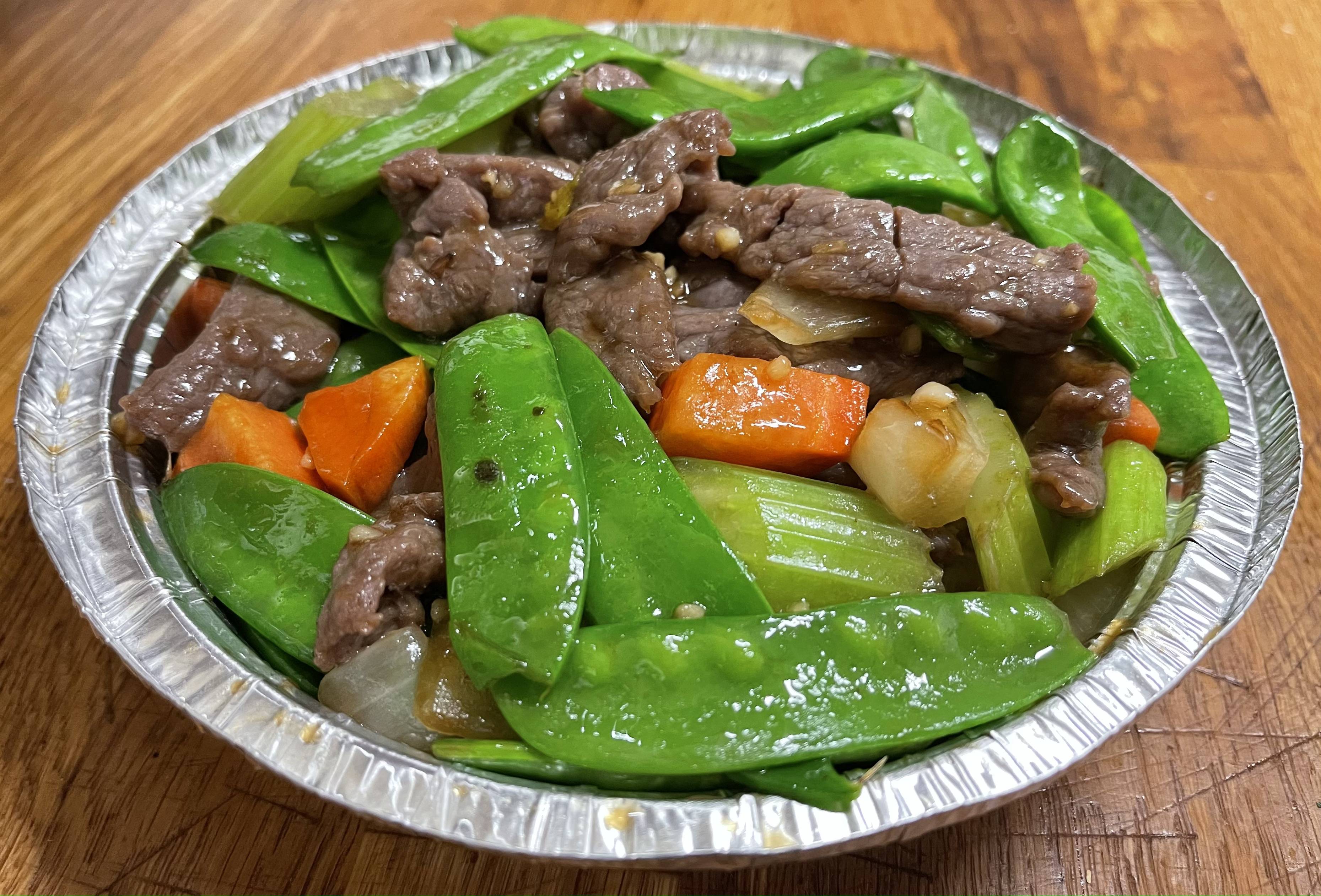 Beef with Snow Peas