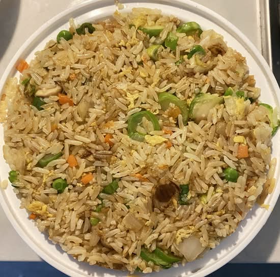 91.Vegetable Fried Rice with Eggs