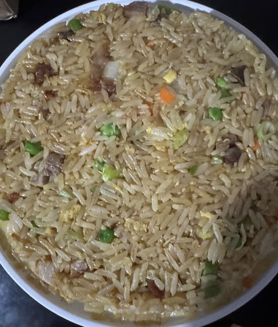 89.Fried Rice with BBQ Pork