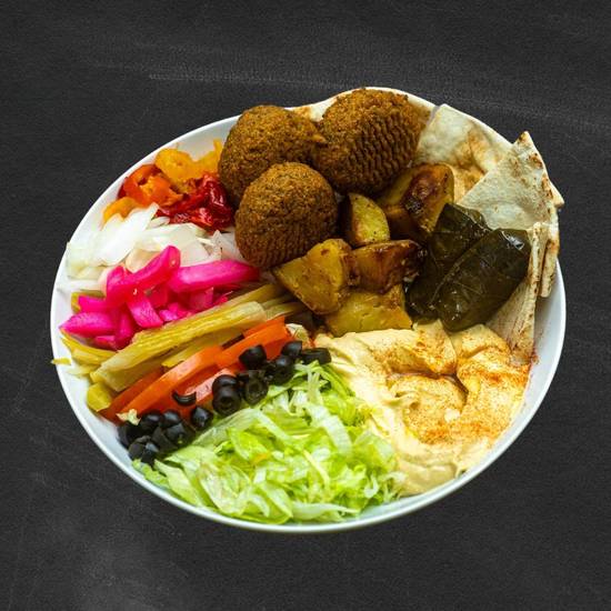 4. Falafel Plate