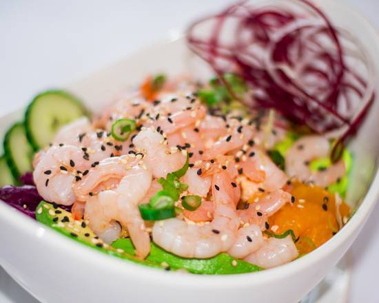 Poké bol aux crevettes / Shrimp Poke Bowl