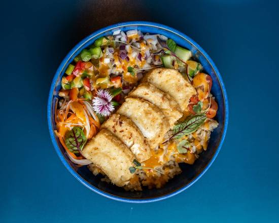 Bol du Dragon (Tofu et Riz) / Dragon Bowl (Tofu & Rice)