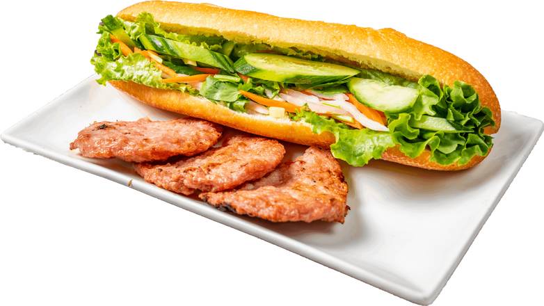 M3. Grilled Minced Pork Banh Mi with Drink