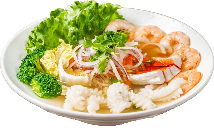 S3. Egg Noodle Seafood Soup