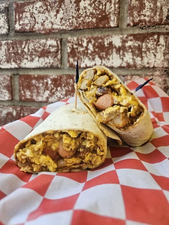 Louie's Breakfast Burrito