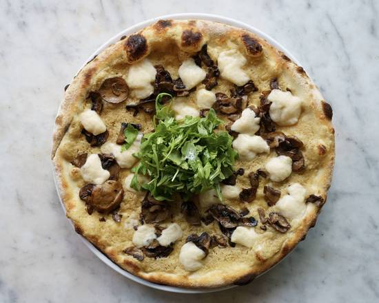 Plant-Based Mushroom Pizza