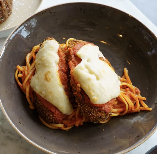 Plant-Based Chicken Parmigiana