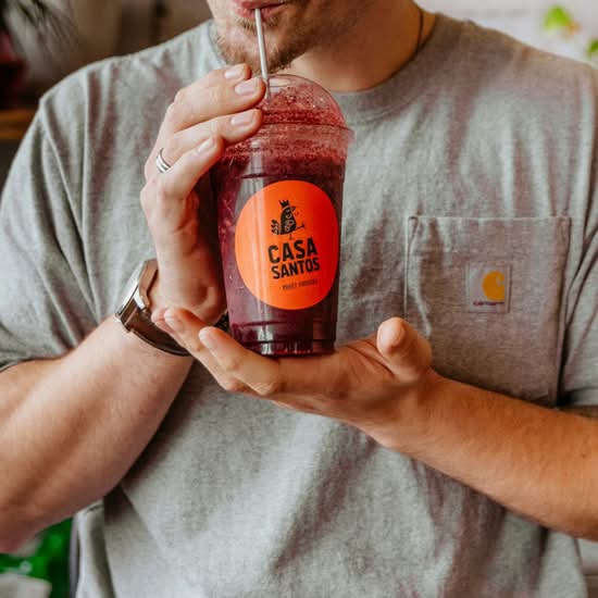 Smoothie aux baies