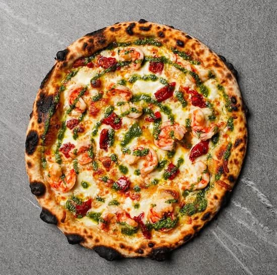 Mediterranean Prawn Pesto