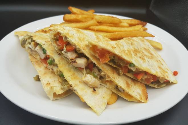 On the Chin Quesadilla