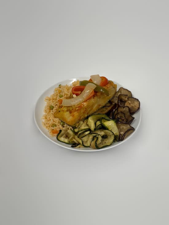 Fried Cod Fish Meal
