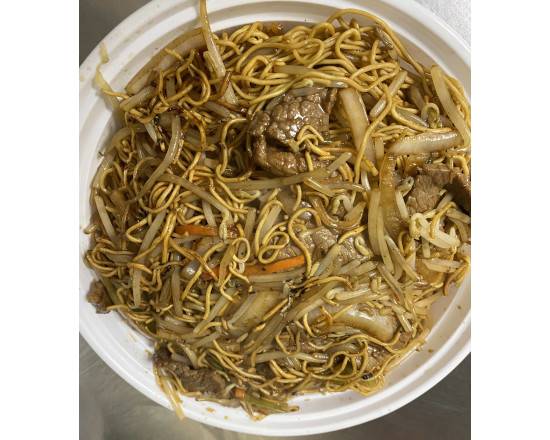 Beef Pan Fried Noodles