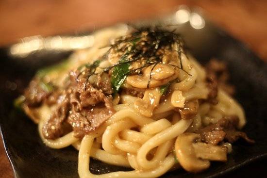 Beef Yaki Udon