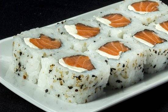 22. Salmon Philly Cheese Roll