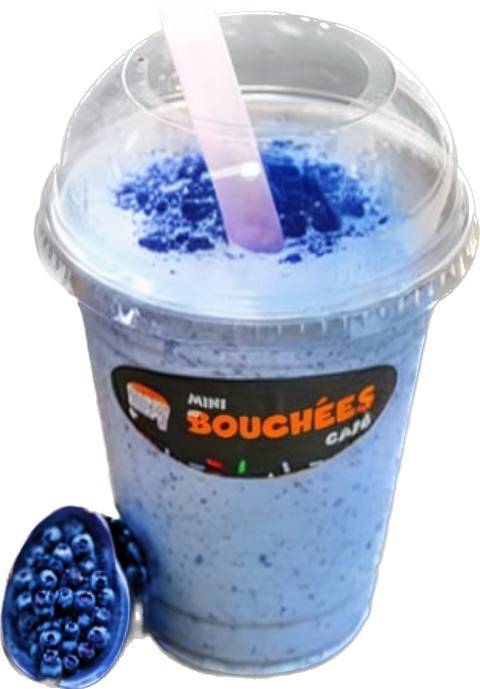 Lait Frappé Bleuet / Bleuberry Milkshake