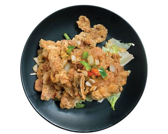 K16 Côtelettes de Porc avec Poivre & Sel / Salt & Pepper Pork Chops 椒鹽豬扒