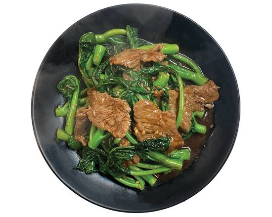 K9 Bœuf avec Brocoli Chinois / Beef with Chinese Broccoli 牛肉唐蘭