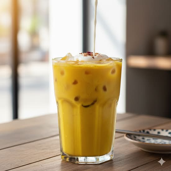 Iced Golden Latte