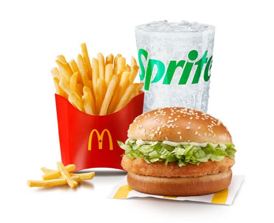 McChicken Extra Value Meal [620-1052 Cals]