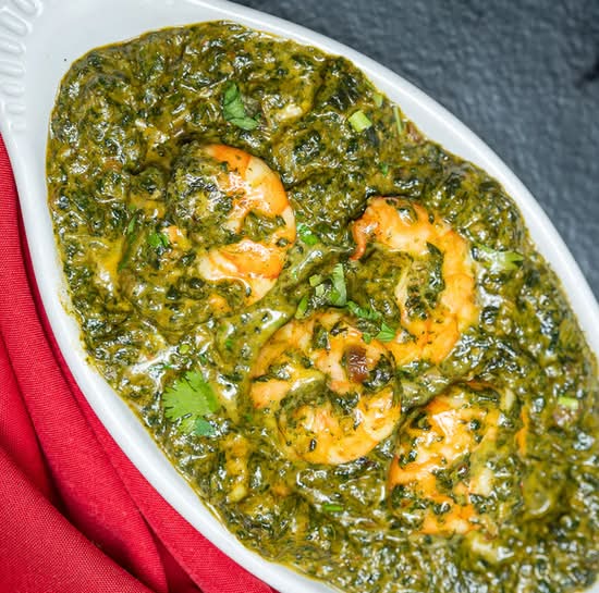 Shrimp Saag