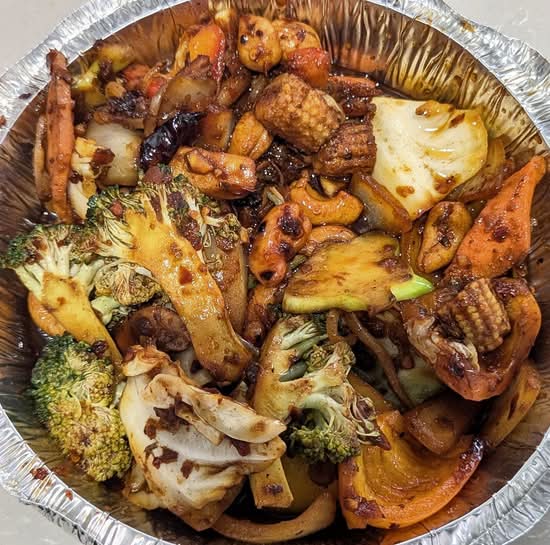 Kung Pao Vegetable with Cashew Nuts (Dry)