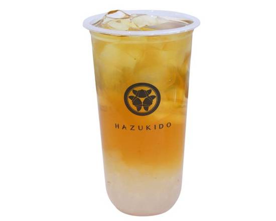 Peach Green Tea w/Agar Jelly