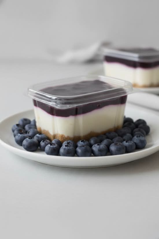 Blueberry Cheesecake(Eggless)