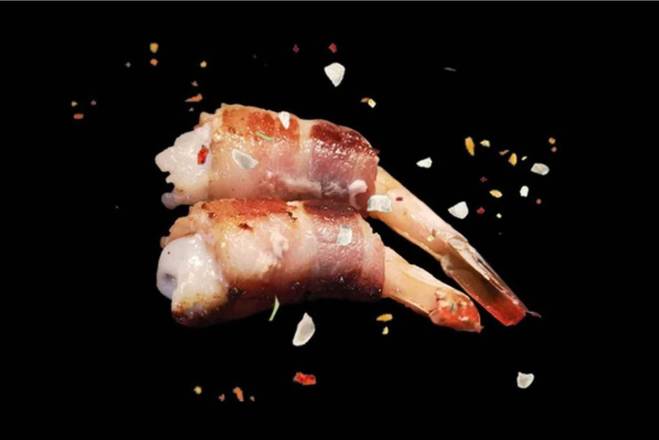 Bacon Wrapped Shrimp (8pcs)