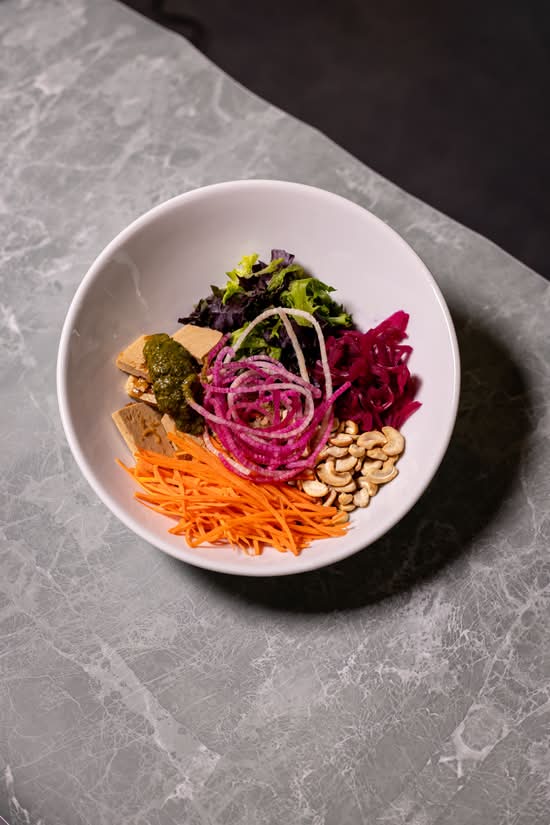 Lemongrass Tofu Quinoa Bowl