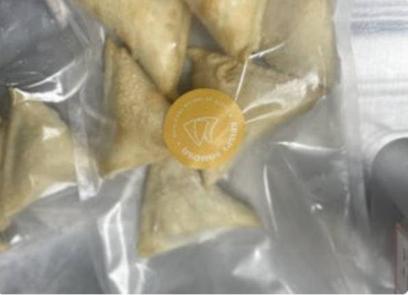 Frozen Cheese Samosa