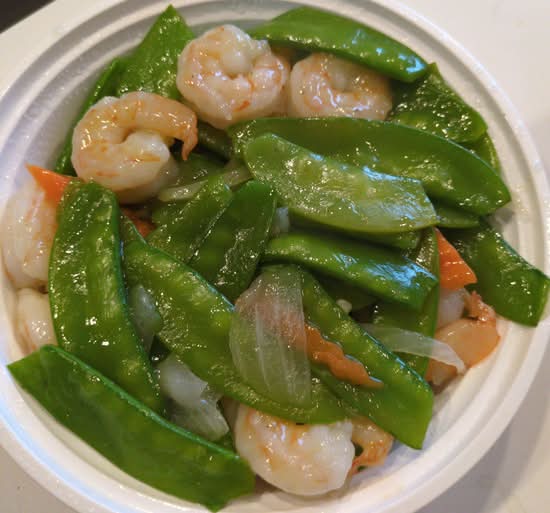 Shrimps with Snow Pea