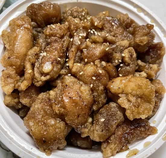 Sesame chicken