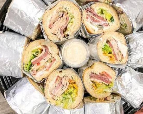 Catering Plate - 4x Cold Cut Mix